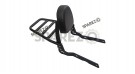 For Royal Enfield Shotgun 650 Accessories Luggage Rack Backrest and Engine Guard - SPAREZO
